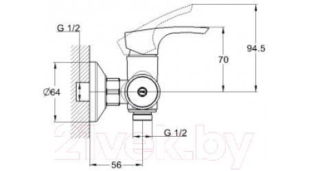 Смеситель G.Lauf Solone FAB5-A020 
