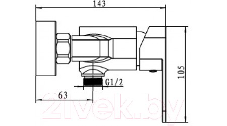 Смеситель Kaiser Sonat 34477 