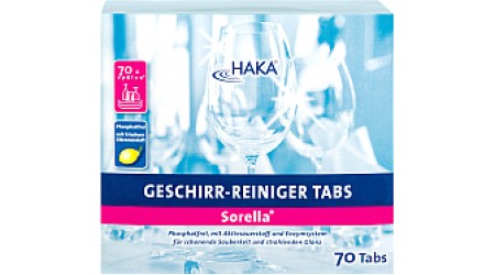 Таблетки для посудомоечных машин Haka Sorella (70шт)