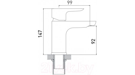 Смеситель Gross Aqua Space 6515288C 