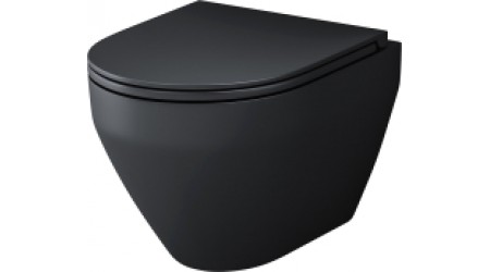 Унитаз подвесной AM.PM Spirit C701700MBSC (с сиденьем)
