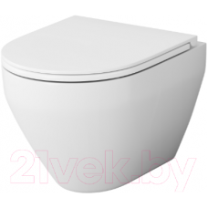 Унитаз подвесной с инсталляцией AM.PM Spirit C701700WH + C707858WH + 10.702.45B.02.19