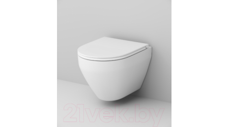Унитаз подвесной с инсталляцией AM.PM Spirit C701700WH + C707858WH + 10.702.45B.02.19