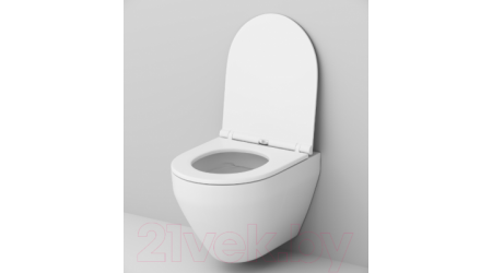 Унитаз подвесной с инсталляцией AM.PM Spirit C701700WH + C707858WH + 10.702.45B.02.19