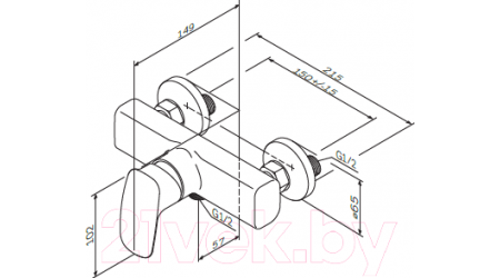 Смеситель AM.PM Spirit V2.1 F71A20000 