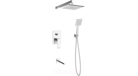 Душевая система Esko Squared Chrome 7in1 SQ
