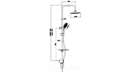 Душевая система Esko ST1350