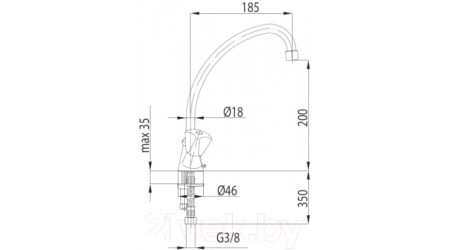 Смеситель Armatura Standard 303-415-00 