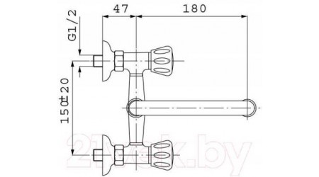 Смеситель Ferro Standard BST3 