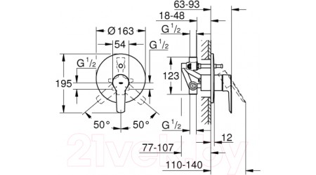 Смеситель GROHE Start 23558002 