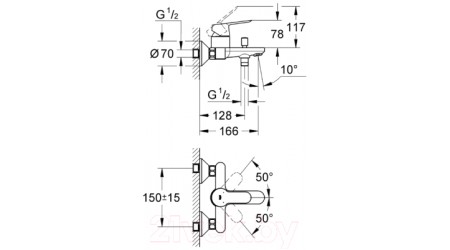 Смеситель GROHE StartEdge 23348000 