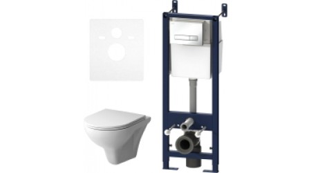 Унитаз подвесной с инсталляцией AM.PM Start S IS30201.901700