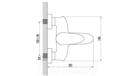 Смеситель LEMARK Status LM4402C 