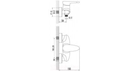 Смеситель LEMARK Status LM4403C 