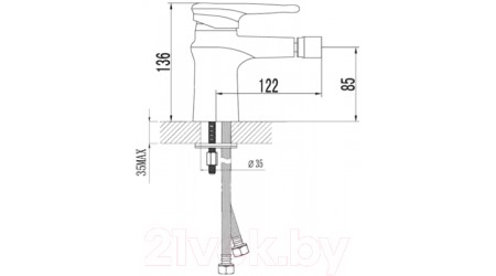 Смеситель LEMARK Status LM4408C 