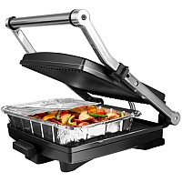 Электрогриль Redmond SteakMaster RGM-M801 (черный/сталь)