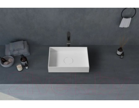 Умывальник Abber Stein AS2621 (белый матовый)