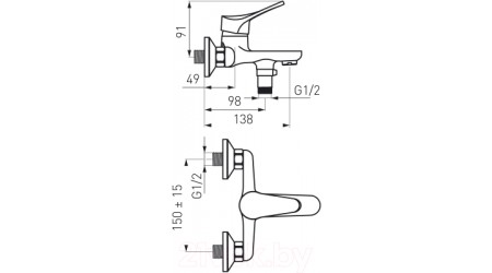 Смеситель Ferro Stillo BSL1 