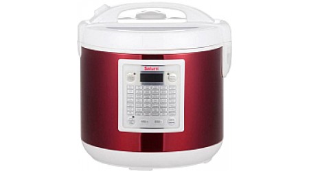 Мультиварка Saturn ST-MC9209 (белый/красный)