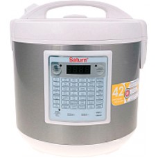 Мультиварка Saturn ST-MC9209 (белый/нержавеющая сталь)