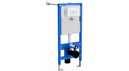 Унитаз подвесной с инсталляцией Roxen StounFix Slim 506235