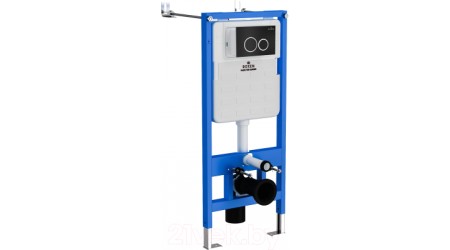 Унитаз подвесной с инсталляцией Roxen StounFix Slim 508149