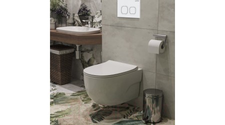 Унитаз подвесной с инсталляцией Roxen StounFix Slim 538465