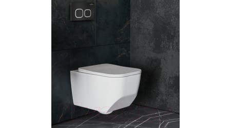 Унитаз подвесной с инсталляцией Roxen StounFix Slim 545698