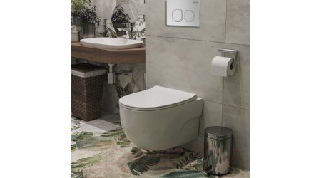 Унитаз подвесной с инсталляцией Roxen StounFix Slim 551921