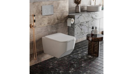 Унитаз подвесной с инсталляцией Roxen StounFix Slim 568544