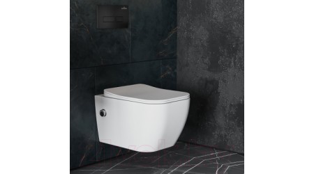 Унитаз подвесной с инсталляцией Roxen StounFix Slim 583046