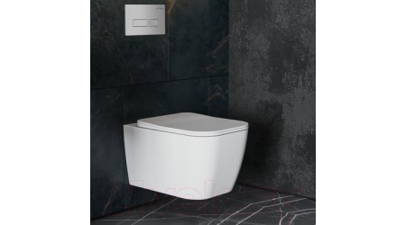Унитаз подвесной с инсталляцией Roxen StounFix Slim 592045