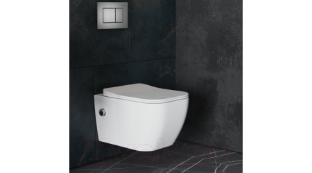 Унитаз подвесной с инсталляцией Roxen StounFix Slim 623444