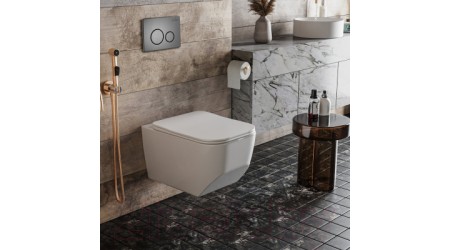 Унитаз подвесной с инсталляцией Roxen StounFix Slim 632475