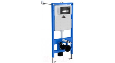 Унитаз подвесной с инсталляцией Roxen StounFix Slim 649644