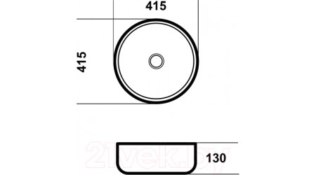 Умывальник Grossman Style GR-3032