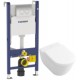 Унитаз подвесной с инсталляцией Villeroy & Boch Subway 6600-10-01 + 9M55 S101 + 458.124.21.1