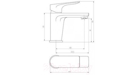 Смеситель Voda Surface SF 26 