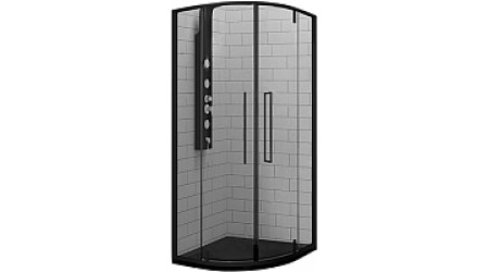 Душевой уголок RGW SV-53 B / 06325300-14 (черный/прозрачное стекло)