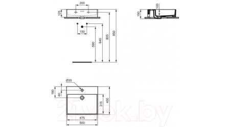 Умывальник Ideal Standard T372601