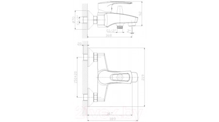 Смеситель Rossinka Silvermix T40-31 