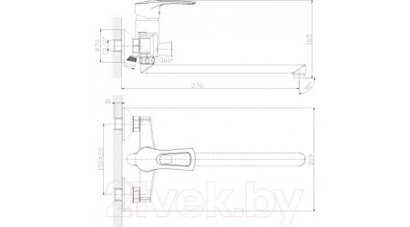 Смеситель Rossinka Silvermix T40-32 
