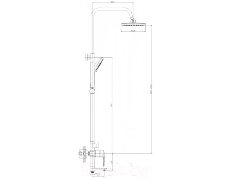 Душевая система Rossinka Silvermix T40-46