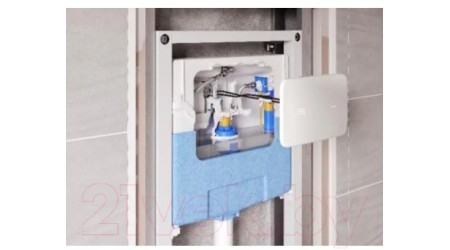 Унитаз подвесной с инсталляцией Ideal Standard T461401+T468301+R020467 / I001401