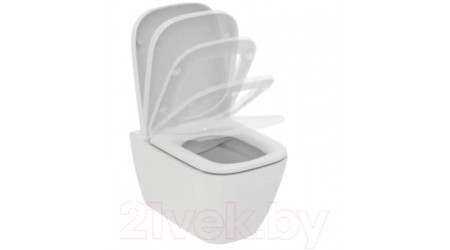 Унитаз подвесной с инсталляцией Ideal Standard T461401+T468301+R020467 / I001401