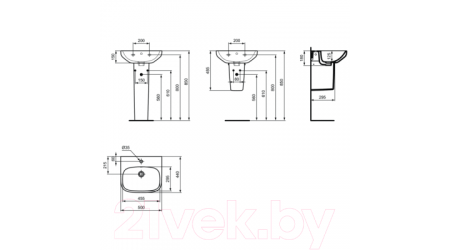 Пьедестал Ideal Standard T471201