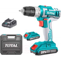 Аккумуляторная дрель-шуруповерт TOTAL TDLI200215