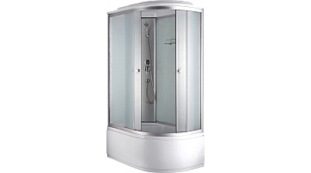Душевая кабина Coliseum TE-120 120x80 L (белый/матовое стекло)