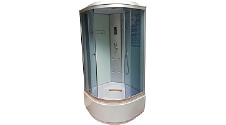 Душевая кабина Coliseum TE-90 90x90 (белый/матовое стекло)
