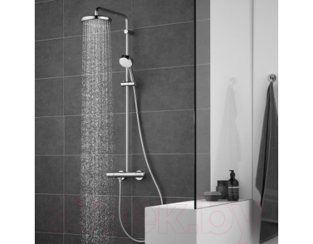 Душевая система GROHE Tempesta Cosmopolitan System 210 27922001